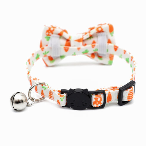 Easter Cat Collar with Cute Bow Tie